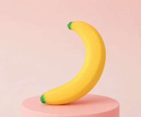 Giant Banana Squishy Jumbo Banana Stress Relief Toy