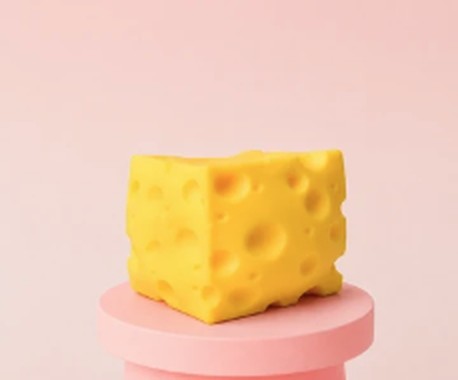 Giant Cheese Squishy Jumbo Cheese Stress Relief Toy